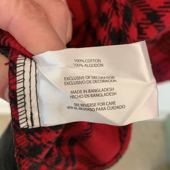 WOOLRICH COTTON HEAVYWEIGHT BRAWNY BUFFALO PLAID FLANNEL SHACKET UNISEX SIZE M - Picture 10 of 10